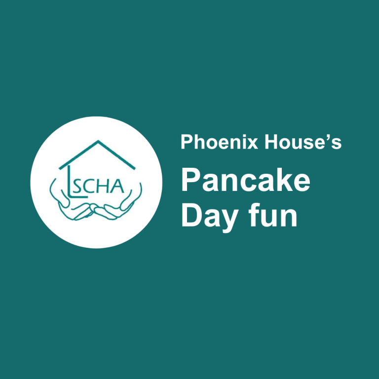 Pancake Day fun at Phoenix House