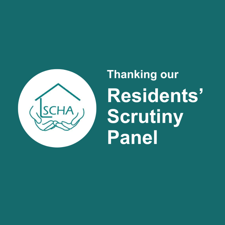 Thanking our Residents’ Scrutiny Panel members